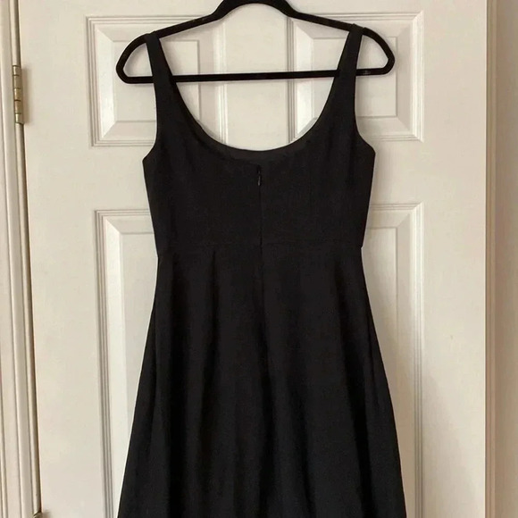 AIDAN MATTOX Spaghetti Strap Below The Knee Party Fit + Flare Dress - Picture 7 of 10